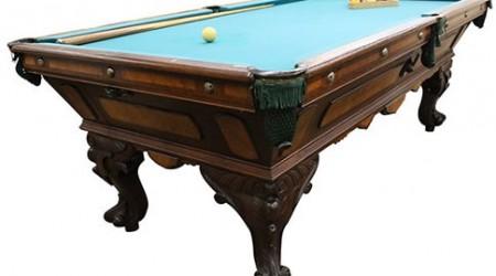 The August Jungblut California Antique Billiard Table