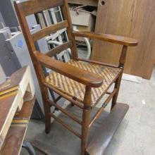 Antique pool table observation chairs from 1880s
