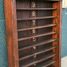 Mission B ball rack from Billiard Restoration